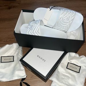 Brand new Gucci slides